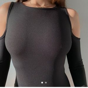 Black Topshop bodysuit